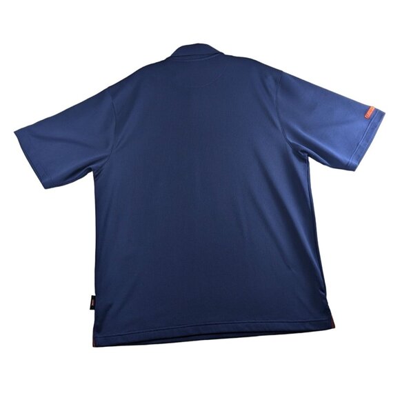 University of Illinois Fighting Illini Nike Team Sphere Dry Polo Shirt Large VTG - Picture 2 of 16